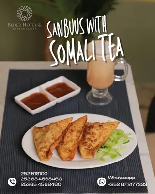 Sambuus & Somali Tea