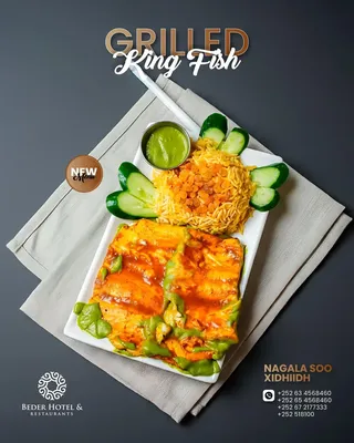 Grilled King Fish