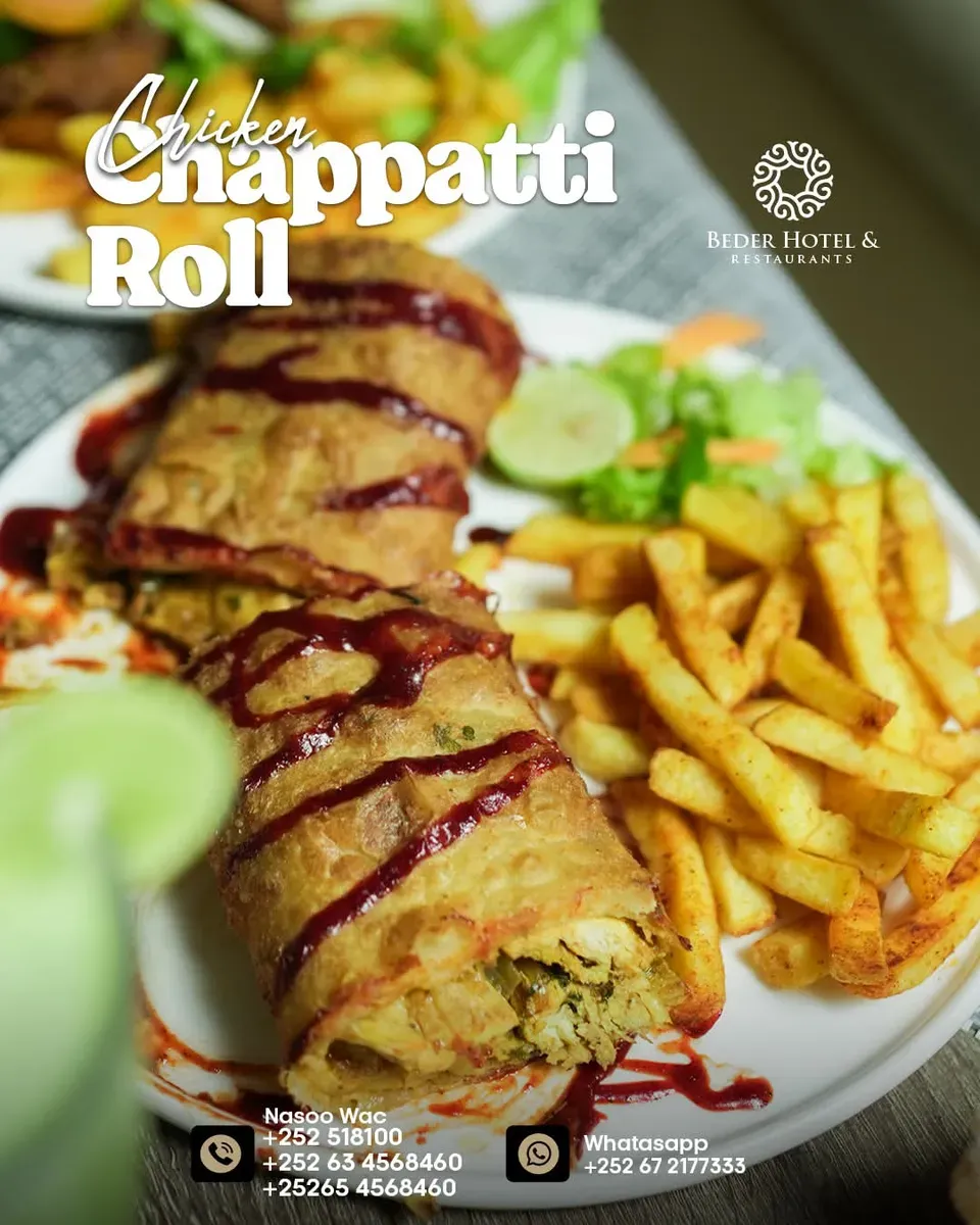 Chicken Chapati Roll